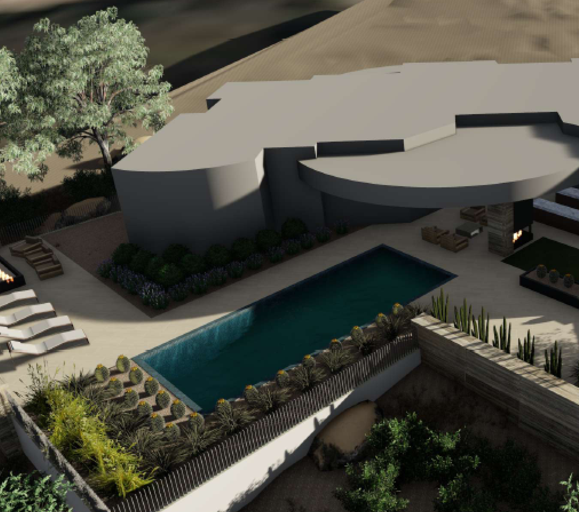 Custom Zero Edge Pool Luxury Pools Scottsdale Arizona